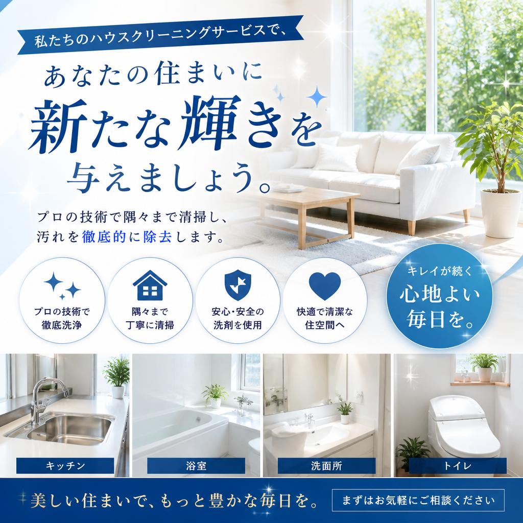 輝く住まいを取り戻す